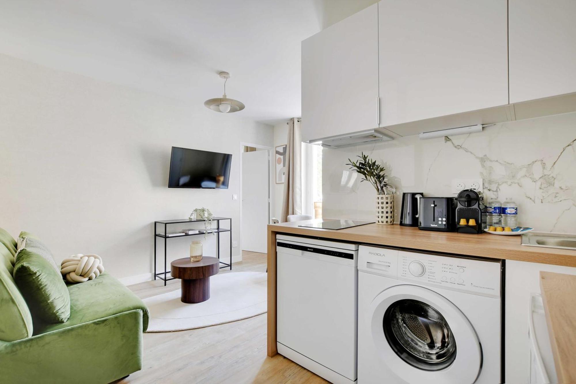 Cosy Apartment - 1Bdr For 3P - イヴリー＝シュル＝セーヌ エクステリア 写真