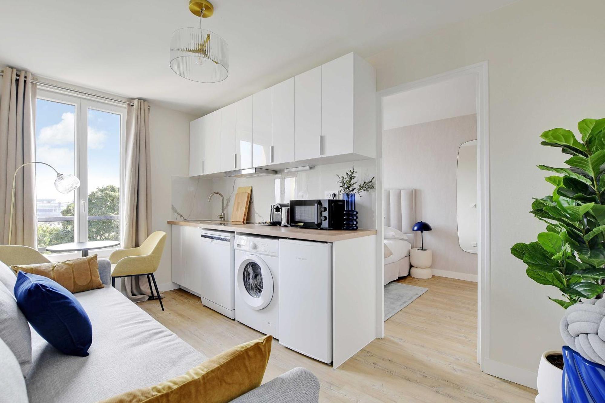 Cosy Apartment - 1Bdr For 3P - イヴリー＝シュル＝セーヌ エクステリア 写真